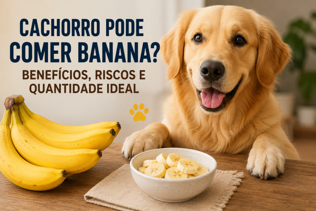 cachorro pode comer banana