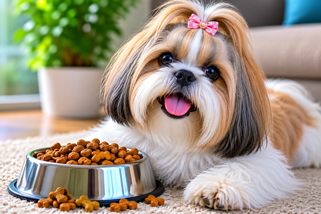 Melhor ração para Shih Tzu e alimentação saudável para cães da raça