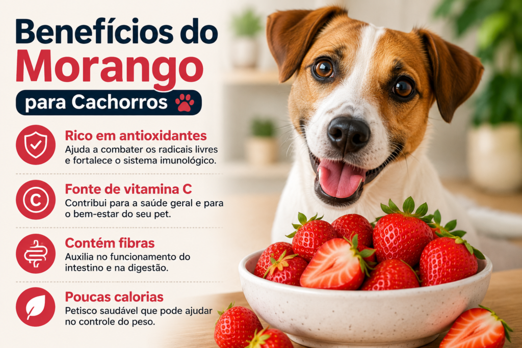 Cuidados ao oferecer morango para cachorro e sinais de consumo excessivo 🍓🐶